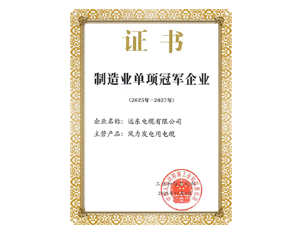 制造業(yè)單項冠軍